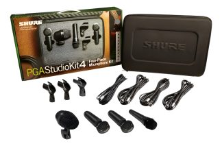 Shure Pga Studio Kit 4 Set De Microfonos Para Bateria