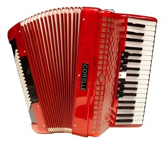 Corelli Jh2006 Acordeon A Piano 37 Teclas 80 Bajos