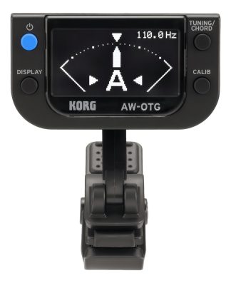 Korg Aw-otg Afinador Cromático Pinza Guitarra Pantalla Oled Alta Precisión