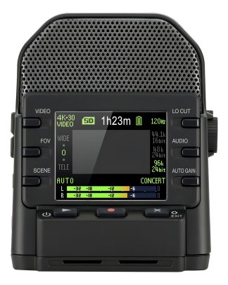 Cámara De Video Zoom Q2n- 4k Ntsc/pal Black