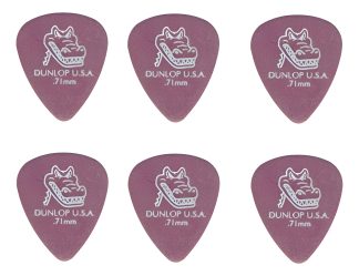 Jim Dunlop 417r 0.71 Gator Grip Pack 6 Puas