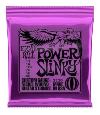 Cuerda De Guitarra Ernie Ball Power Slink Nickel .011