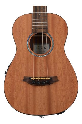 Bajo Acústico Eléctrico Córdoba Mini Ii Bass Caoba Con Pastilla Piezoeléctrica Ambidiestro Caoba Eléctrica 0