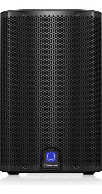 Caja Parlante Turbosound Iq10 2500w Activo Negro Altavoz Autoamplificado 2 Vías