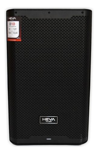 Heva D10 Bafle Potenciado Activo 280 Watts Rms Bluetooth 10