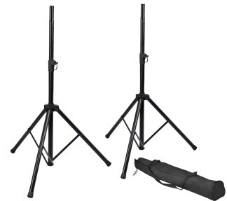 Soporte Trípode Gator Rok-it Ri-spkrsytd Negro Ajustable 50kg Par X2