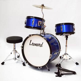 Leonard Mdj16 Bateria 3 Cuerpos Niños Bombo 16 Banqueta