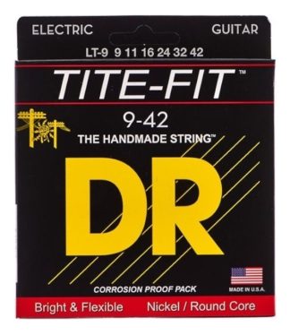 Encordado - Cuerdas Dr Tite Fit Lt-9 Para Guitarra Eléctrica
