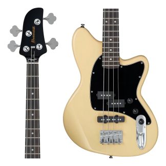 Contrabajo Ibanez Talman Bass Tmb30 Tmb 30 Yvory, Acabado Corporal, Barniz Brillante Marfil, Guía Para La Mano Derecha, Cantidad De 4 Diestro Ivory