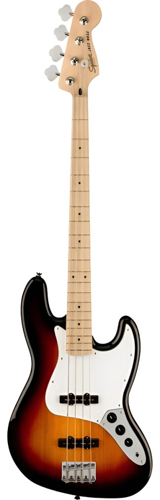 Squier By Fender Bajo Electrico Affinity Jazz Bass Diestro Marrón Poliuretano Brillante 4