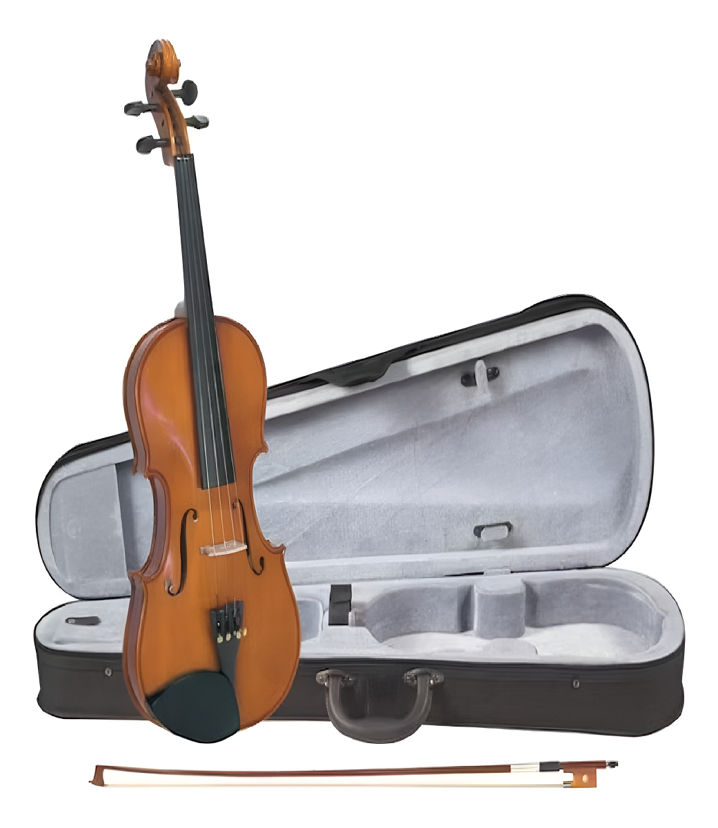 Violín Acústico 3/4 Cremona Sv-75 Marrón Con Estuche Arco Ébano