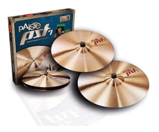 Paiste Pst7 Heavy Rock Set Hi Hat 14 Crash 16 Ride 20