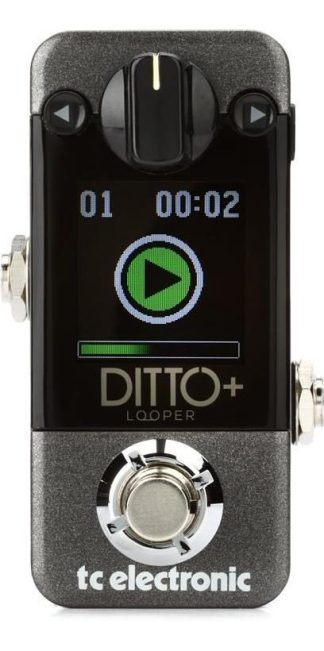 Tc Electronic Ditto + Looper Pedal Loop Guitarra Pantalla