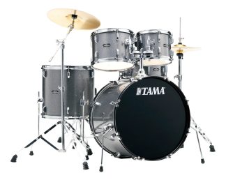 Tama Stagestar Bateria 5 Cuerpos Fierros Platillos Banqueta