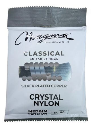 Magma Gc110 Encordado Guitarra Clasica Nylon Silver Plated W