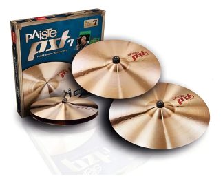 Platillo Paiste Pst7 Heavy Rock Set 14/16/20 Color Dorado