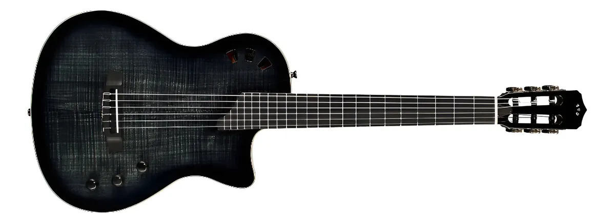 Cordoba Stage Guitarra Electro Criolla Fishman Tipo Godin Color Black Burst