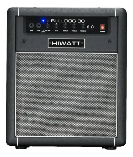 Hiwatt Bulldog 30 Combo Bt Amplificador De 30w Para Bajo Color Negro