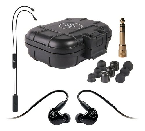Auriculares In-ear Bluetooth Mackie Mp120 Bta Monitoreo Profesional Negro