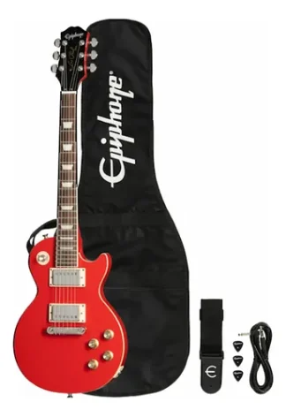 Guitarra Electrica EpiPhone Power Players Sg Lava Red Color Rojo Laurel De La India