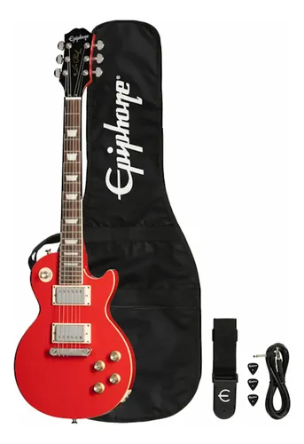 Guitarra Electrica EpiPhone Power Players Sg Lava Red Color Rojo Laurel De La India