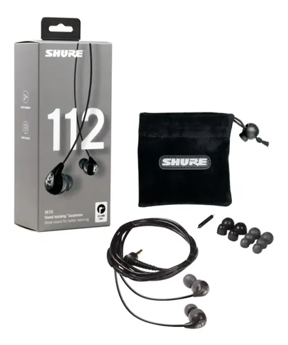 Audífonos In-ear Profesional Shure Se112-gr Sound Cuo Color Gris