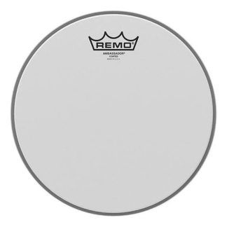Parche Remo Usa 13 Ambassador Coated Ba011300 Mkz