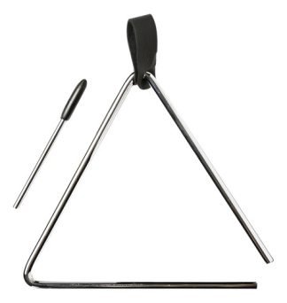 Triángulo Stagg De Percusión Banda Rítmica Tri-8 De 20 Cm
