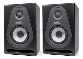 Par De Monitores Samson Resolv Se5 Home Studio Para Mezcla Negro