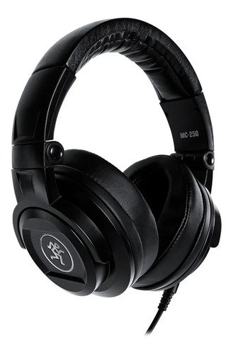 Auriculares Cerrados Mackie Mc 250 Profesionales Color Negro