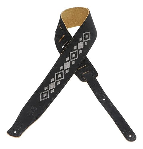 Correa Gamuza Levy's Ms26e Para Guitarra Y Bajo Diseño Urbano Ajustable 002