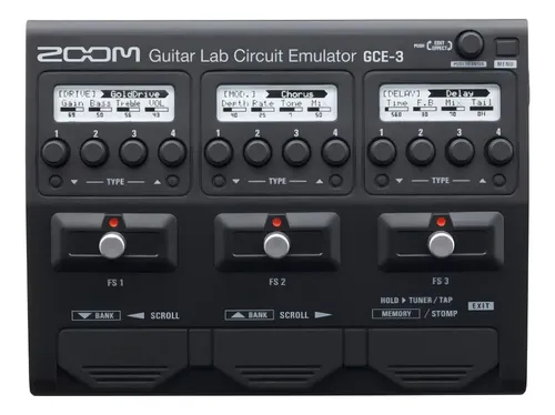 Mini Interfaz Usb Para Guitarra Zoom Gce-3 Guitar Lab