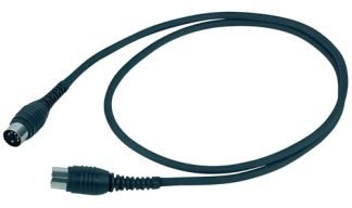 Cable Midi 5 Metros Proel Bulk410lu5 Negro 5 Pines Macho