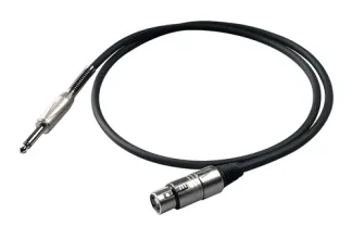 Cable Proel Bulk200lu5 Xlr Hembra Plug Mono 5 Metros