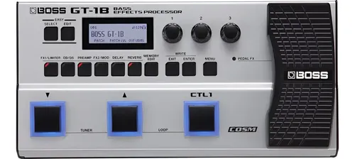 Boss Gt1b Pedalera Bajo Multi Efectos Con Pedal Expresion