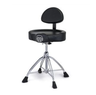 Mapex T875 Banqueta Bateria Con Respaldo Moto Acolchada