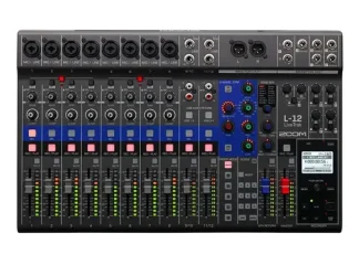 Zoom L12 Consola Digital 12 Canales Multitrack Con Efectos