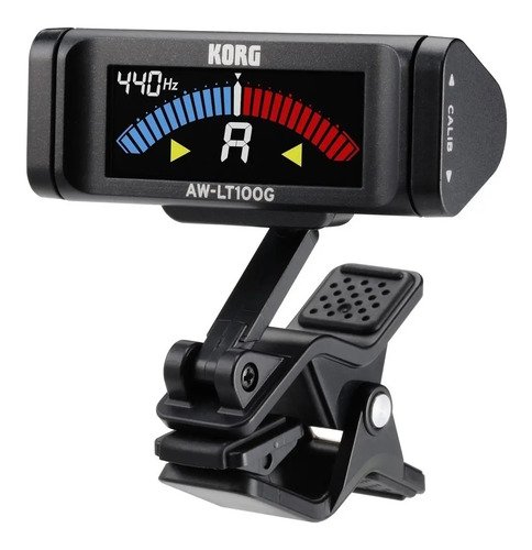 Korg Aw Lt100g Afinador Pinza Clip Guitarra 100 Horas
