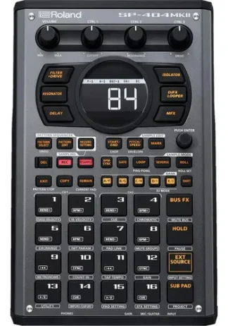 Modulo De Percusion Y Sampleo Roland Sp-404mk2 Con Pads Gris