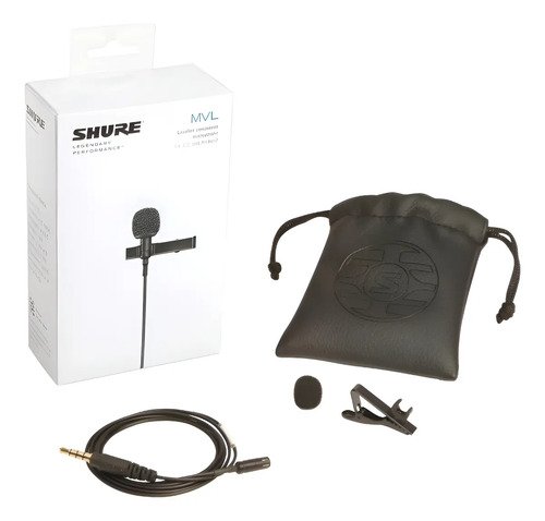 Shure Mvl Microfono Condenser Lavalier Para iPhone