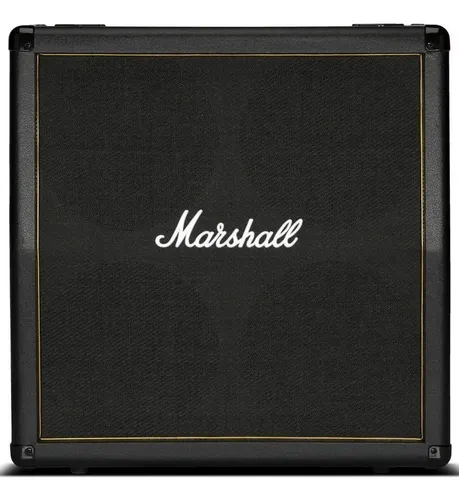 Marshall Mg412ag Caja 4 X 12 Celestion G12-412 Gold Angular Negro