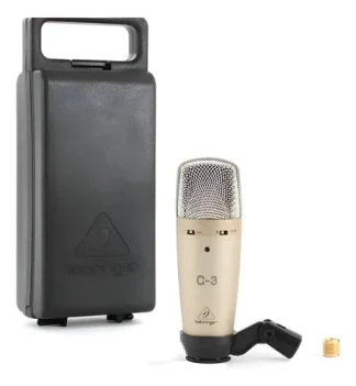 Behringer C3 Microfono Condenser Doble Diafragma Multipatron