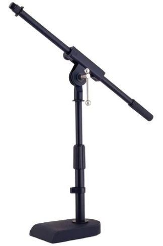 Atril De Micrófono Con Boom Baja Altura Kb111m Hamilton Negro