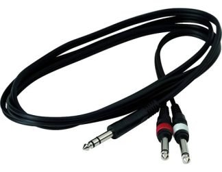 Cable Warwick Rcl 20924 D4 Plug Stereo A 2 Plug Mono 3 Mts