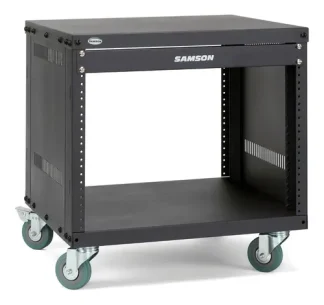 Samson Srk8 Rackera Metalica Con Ruedas 8 Unidades