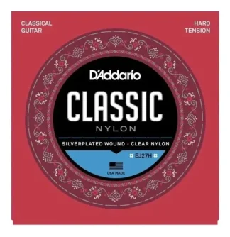 Daddario Ej27 Hard Encordado Clasica Nylon