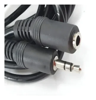 Cable Alargue Miniplug Estéreo 3m Kirlin Ae-669l Negro