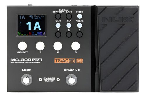 Nux Mg300 Mkii Pedalera Multi Efecto Pedal Guitarra Loop