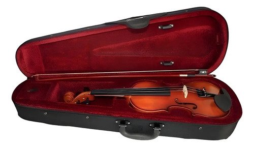 Stradella Mv141114 Violin 1/4 Macizo Arco Resina Estuche