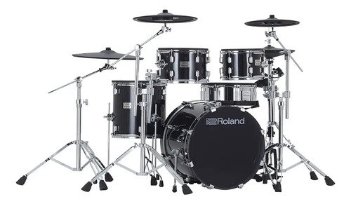 Roland Vad507 Bateria Electronica 5 Cuerpos Kd200 Dts321 Color Negro